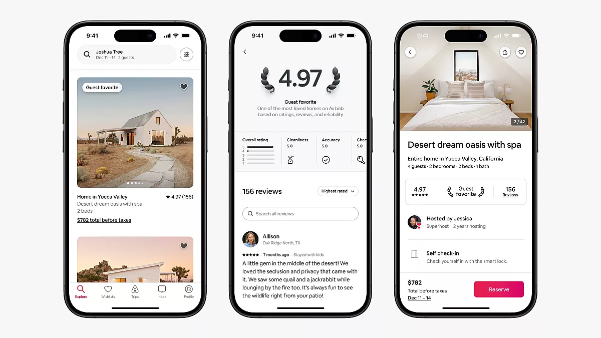 airbnb app